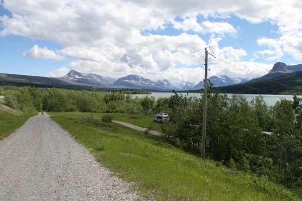 Glacier Ulusal Parkı Inside, Montana, ABD