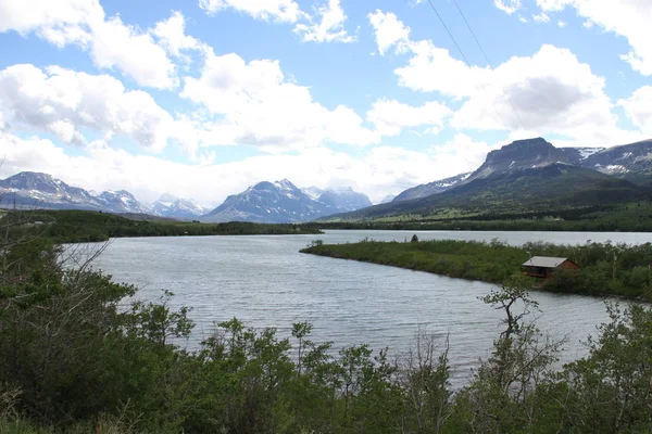 Glacier National Park Montana Stany Zjednoczone — Zdjęcie stockowe