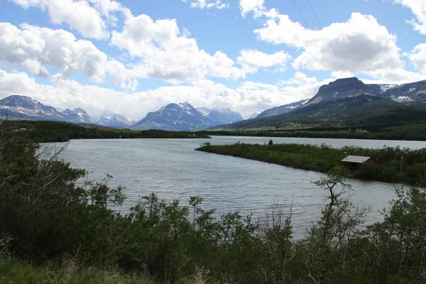 Glacier National Park Montana Stany Zjednoczone — Zdjęcie stockowe