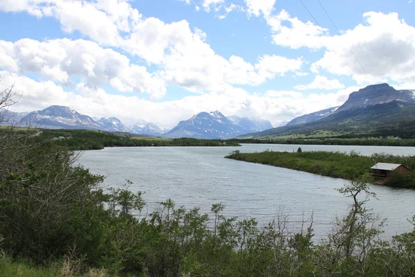 Glacier Ulusal Parkı Inside, Montana, ABD