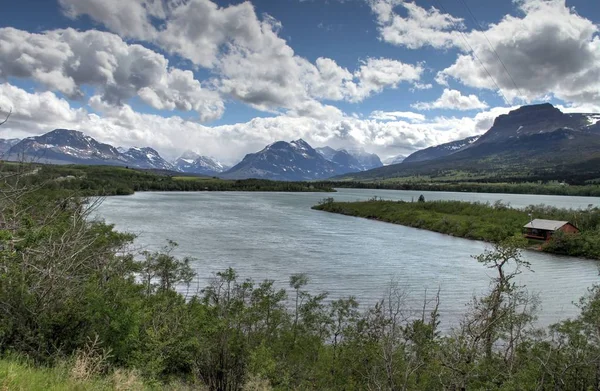 Glacier Ulusal Parkı Inside, Montana, ABD