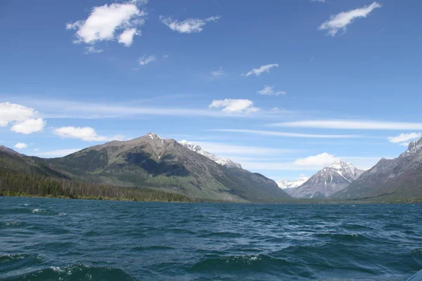 Dentro Del Parque Nacional Glaciar Montana —  Fotos de Stock