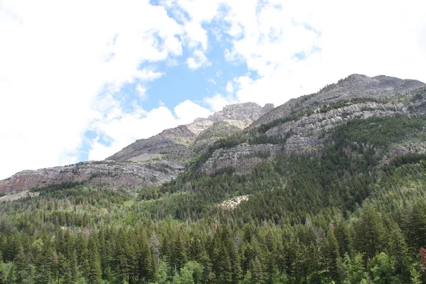 Vnitřní Vodní Jezera Alberta Kanada — Stock fotografie