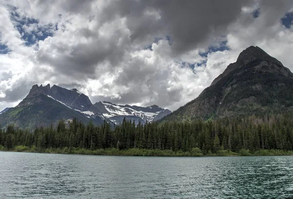 Vnitřní Vodní Jezera Alberta Kanada — Stock fotografie