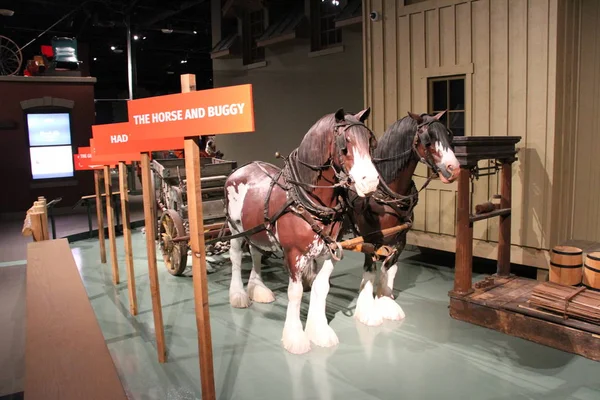 Carriages Carriage Museum Alberta Canada — Stock Photo, Image