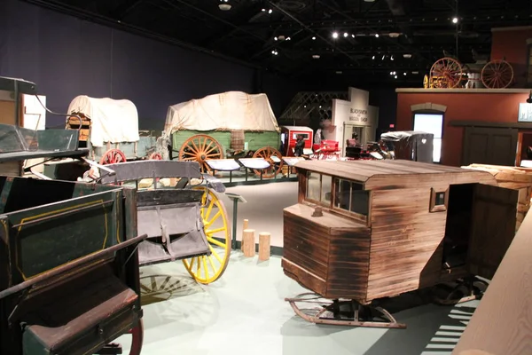 Vagnar Transport Museum Alberta Kanada — Stockfoto