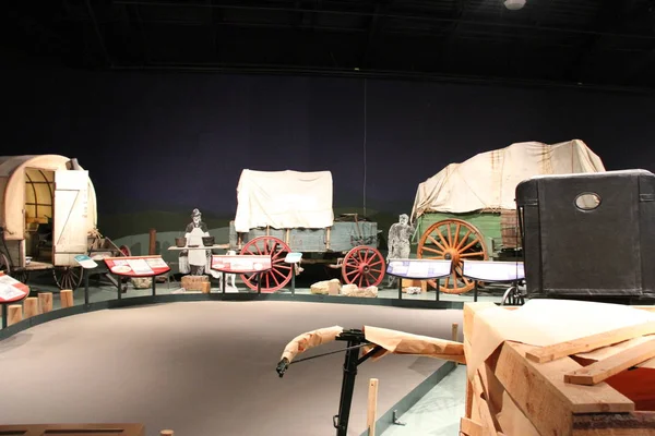 Vagnar Transport Museum Alberta Kanada — Stockfoto