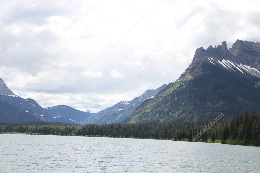 Inside Waterton Lakes, Alberta, Canada