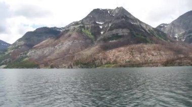 Buzul Milli Parkı, Montana. Waterton Gölleri, Alberta, Flathead Gölü