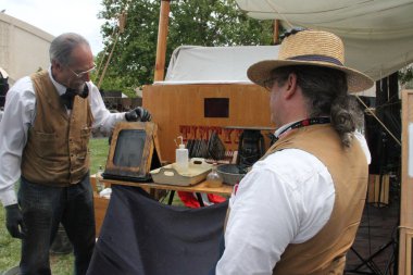 06.01.2018: San Mateo, Kaliforniya: Fuarcılık fuarında sergiler