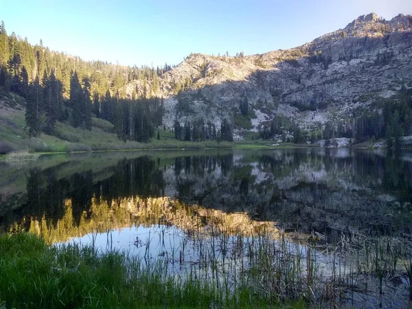 Trinity Alps California'da Vahşi Doğa Manzarası