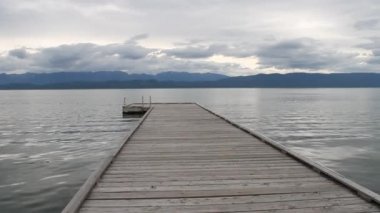 Montana'da Flathead Lake