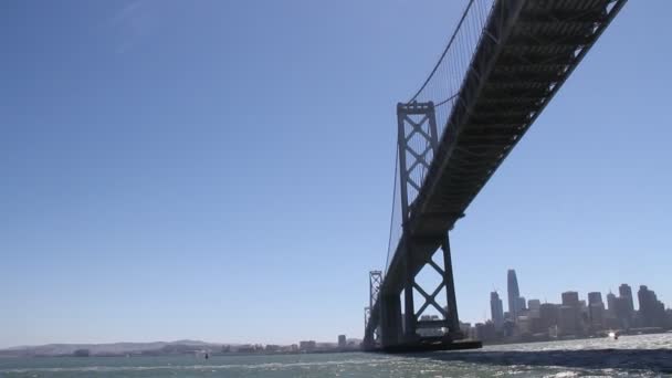 Navigare Nella Baia San Francisco — Video Stock