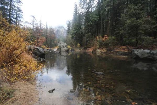 Natureza Parque Nacional Yosemite Outono — Fotografia de Stock
