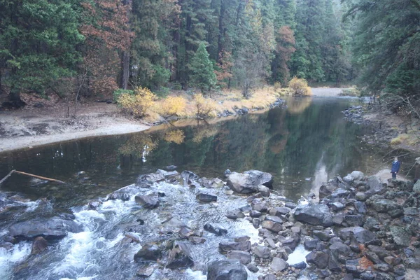 Природа Yosemite Національному Парку Восени — стокове фото