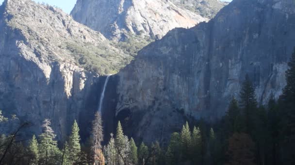Yosemite Ulusal Parkı Kaliforniya — Stok video