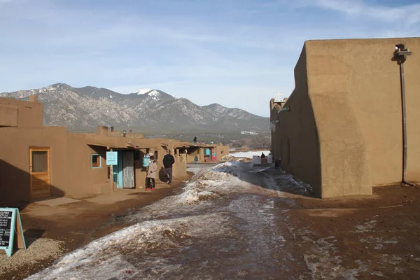 2019 Taos Mexikó Pueblo Taos — Stock Fotó