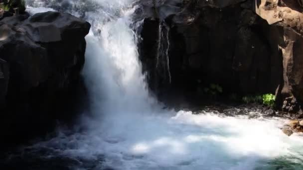 Burney Mccloud Falls California — Stock Video