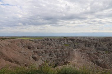 Güney Dakota 'daki Çorak Topraklar Ulusal Parkı