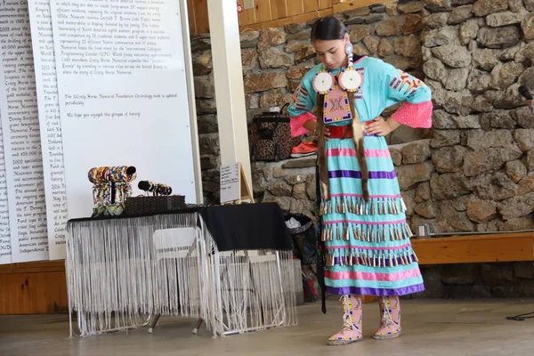 Αμερικανών ιθαγενών χορευτές — Φωτογραφία Αρχείου