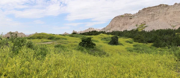 Národní park Badlands v Jižní Dakotě — Stock fotografie