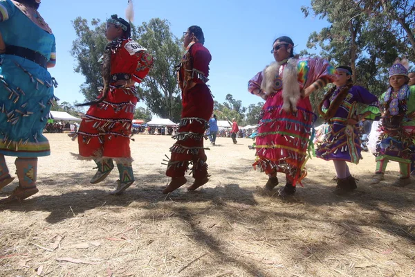 Stanford Powwow, California - Native American celebration — Stock Photo, Image