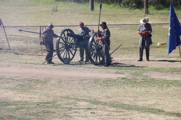 Reconstitution de la guerre civile — Photo