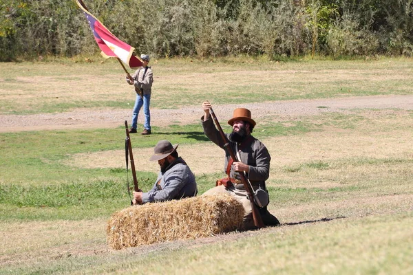 Reconstitution de la guerre civile — Photo