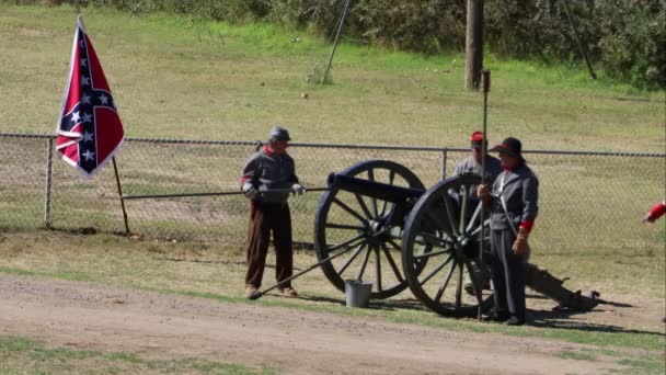 2019 Marysville Civil War Reenactment — стокове відео