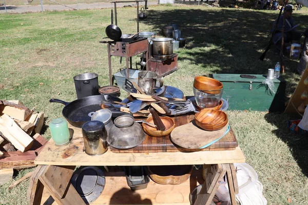 Reconstituição da Guerra Civil — Fotografia de Stock