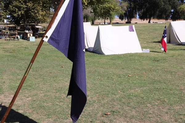 Civil War Reenactment — Stock Photo, Image