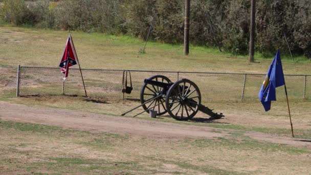 2019 Marysville Bürgerkriegsreenactment — Stockvideo