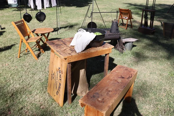 Iç savaş reenactment — Stok fotoğraf