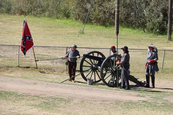 Civil War Reenactment — Stock Photo, Image