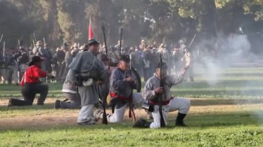 10 / 1 / 2019: Fresno, California: İç Savaş Canlandırması