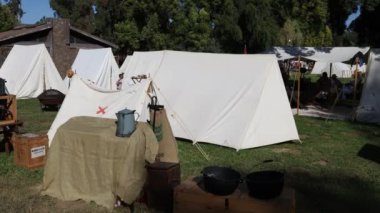 10 / 1 / 2019: Fresno, California: İç Savaş Canlandırması