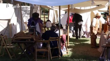 10 / 1 / 2019: Fresno, California: İç Savaş Canlandırması