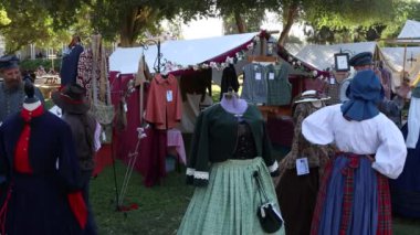 10 / 1 / 2019: Fresno, California: İç Savaş Canlandırması