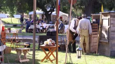 10 / 1 / 2019: Fresno, California: İç Savaş Canlandırması