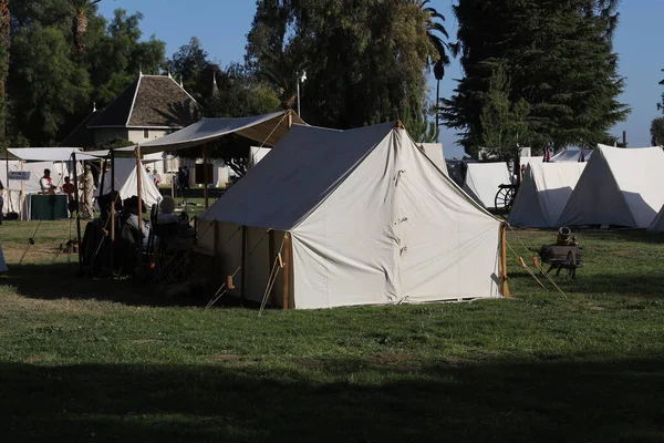 Representación de la Guerra Civil Fresno California —  Fotos de Stock