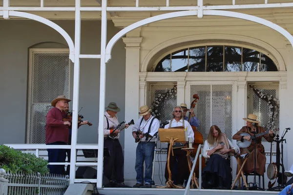 Civil War Reenactment Fresno California — Stok fotoğraf