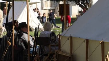 10 / 1 / 2019: Fresno, California: İç Savaş Canlandırması