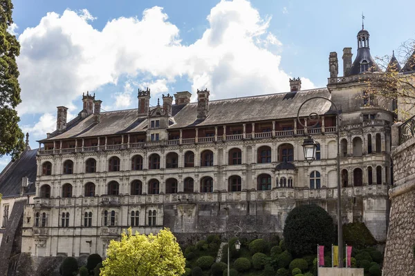 Streetview Van Het Koninklijk Kasteel Van Blois Vallei Van Loire — Stockfoto