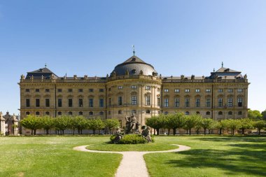 Garden ile Wurzburg Residenz, Almanya