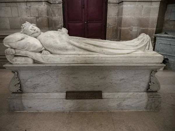 Dreux, France, April 30, 2019: Memorial of Antoine Montpensier in Chapel Royal Saint Louis — Stock Photo, Image