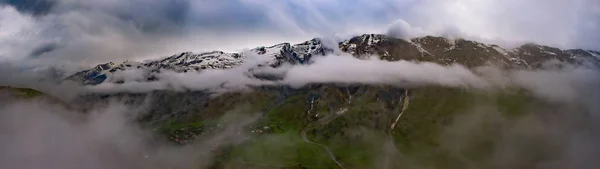 Panorama Stunning Views Gudauri Mountains Georgia May 2017 — Stock Photo, Image