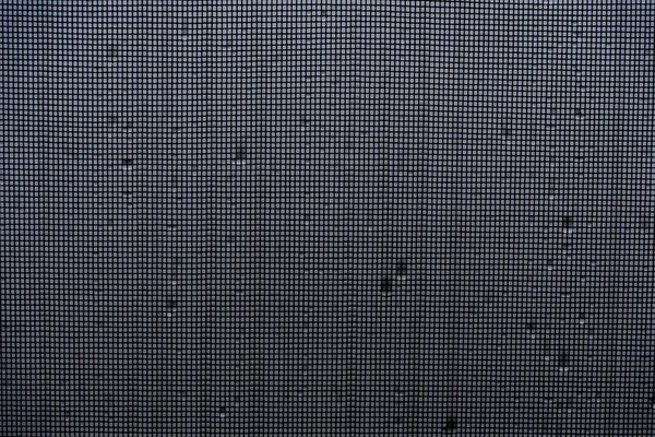 Вікно Сіткою Краплями Води — стокове фото