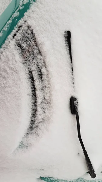 Kävely Ulkona Kylmällä Talvella Sää — kuvapankkivalokuva