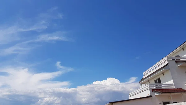 Paisaje Urbano Con Clima Nublado — Foto de Stock