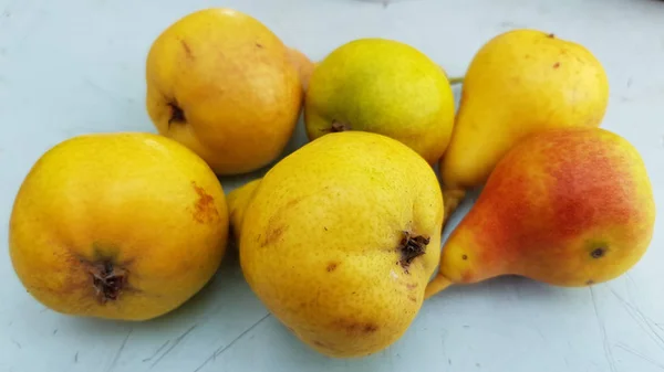 Fresh Harvested Pears Garden — Stock Photo, Image
